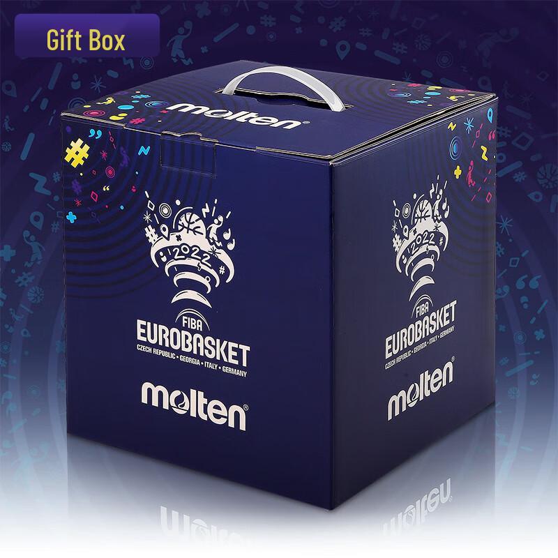 Molten EuroBasket Official Match Leather Basketball