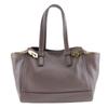 Gancini Tote Bag DY-21-D993 Brown Calfskin Women Used