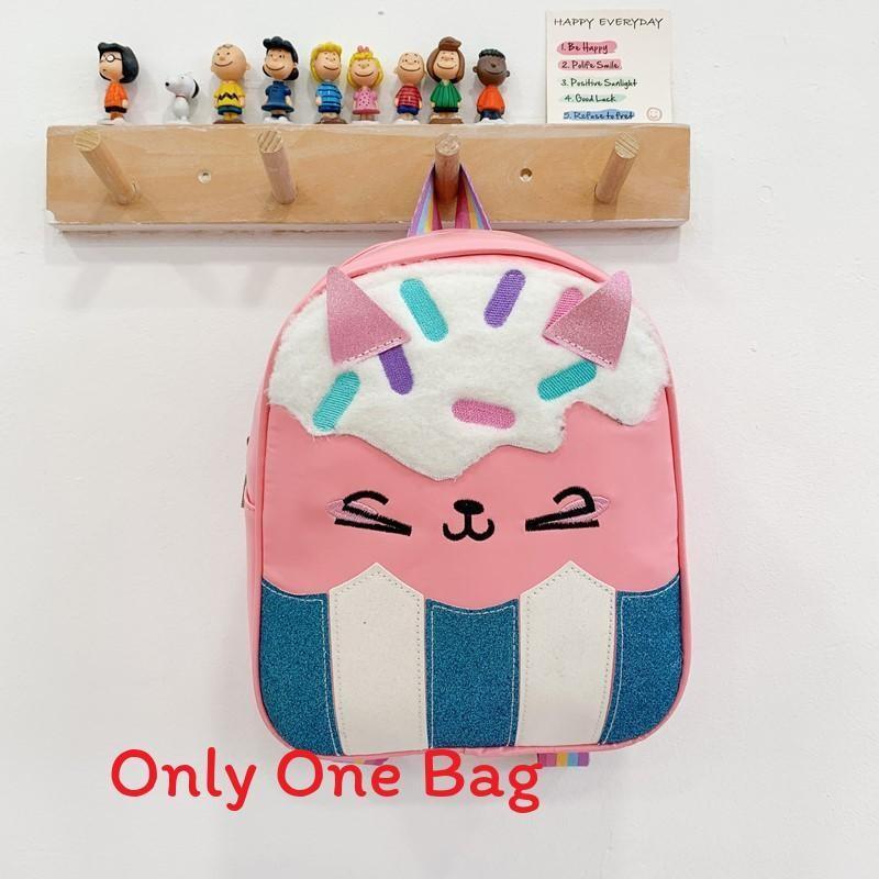 Panda Line Cartoon Girls Toddler Backpack With Fashion Sequins For School Use