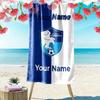 Name Custom B.B Print Beach Towel, Large Soft Quick Dry Towel for Beach Camping Swimming