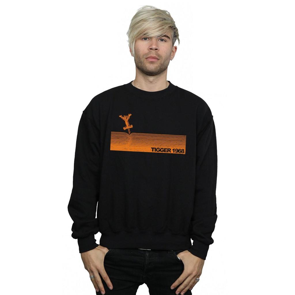 Disney Mens Winnie The Pooh Tigger 1968 Sweatshirt