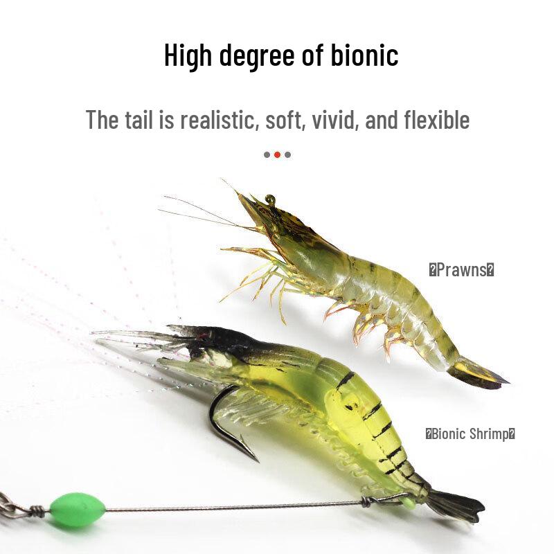 Oeny Светящаяся приманка для ловли креветок (9,5 см, 6,5 г)