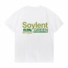 Soylent Green Футболка с принтом букв Сезон Мужская Мода Узор Короткий рукав Футболка Ретро Стиль Хипстер Дышащая Повседневные футболки