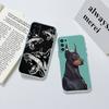 MH42 Dobermann Dog Phone Case for Motorola Edge 20 30 S30 40 50 Fusion Lite Plus Pro Neo Ultra One Power Action Macro Hyper Vision Zoom