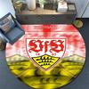 VFB pattern round rug,Carpet Rug for Living Room Bedroom Playroom ,Non-slip Floor Mat,Holiday Gifts and Birthday Gifts.