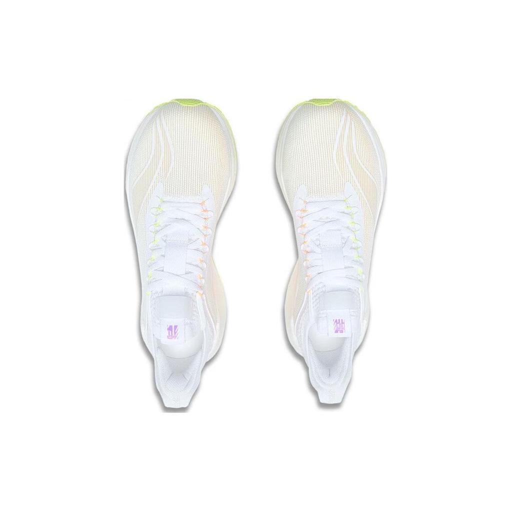 Li Ning Shadow Essential Устойчивые к истиранию Дышащие Низкие Беговые Кроссовки Мужские Белые ARRT007-2