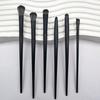6Pcs/Set Makeup Brush Release Powder Evenly Soft Nylon Bristle Non-slip Handle Comfortable Grip Multipurpose Eye Liner Eye Shadow Brush Set for Makeup