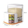 Автоматическое кухонное ведро для риса, коробка для приправ, кухонный органайзер, контейнер для хранения еды, дозатор зерна, влагостойкий ящик для хранения