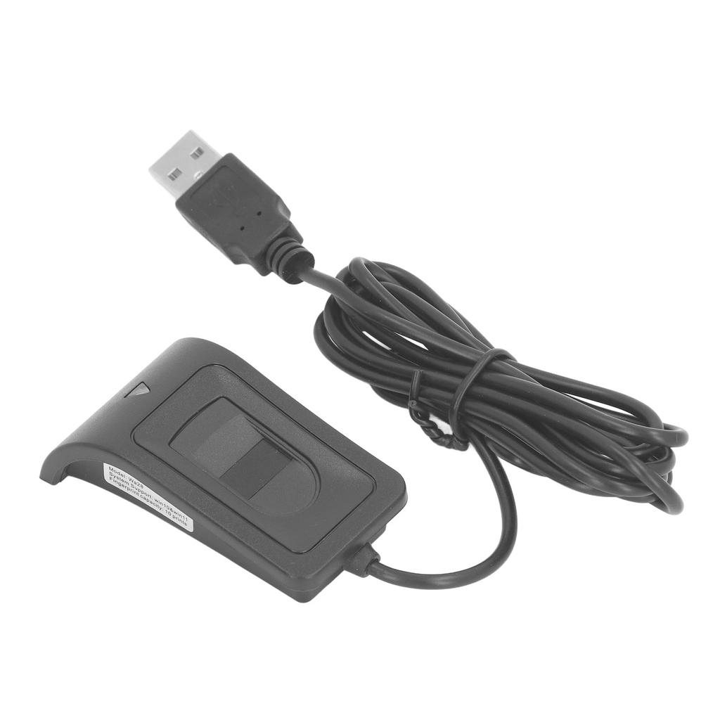USB-сканер отпечатков пальцев Емкостный сбор Биометрическая идентификация Сканер отпечатков пальцев для системы Windows 10 DC5V