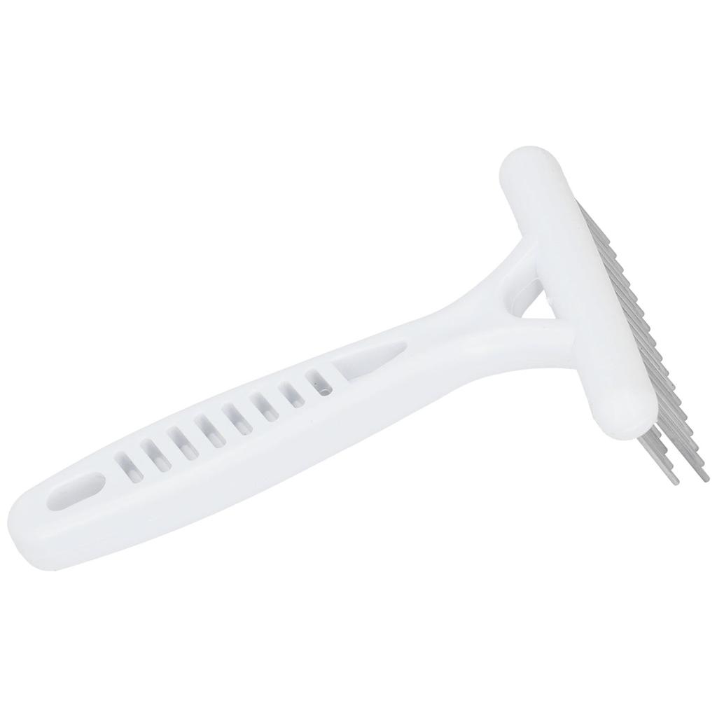 Двухрядные грабли для домашних животных, расческа для вычесывания шерсти у собак, инструмент для удаления шерсти у домашних животных