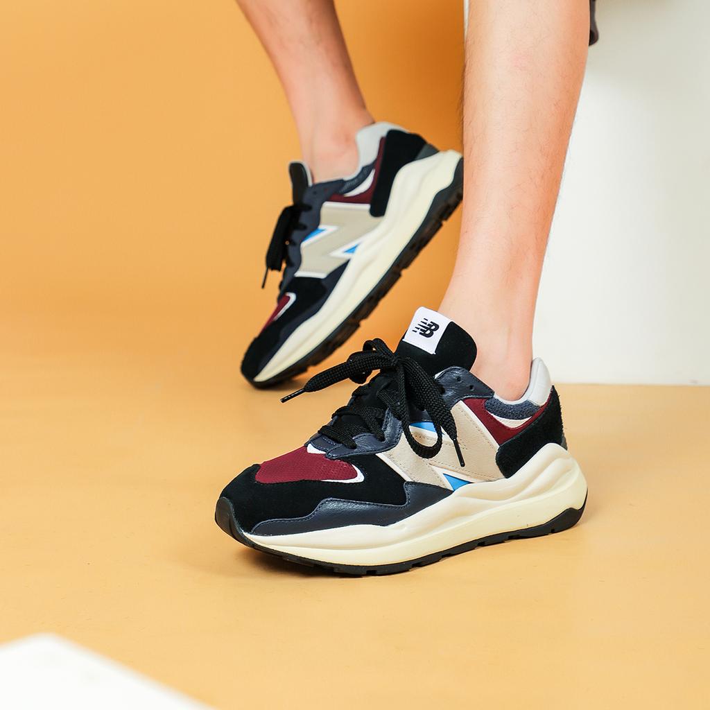 New Balance 57/40 DAHOOD Темно-синие бордовые кроссовки M5740TB