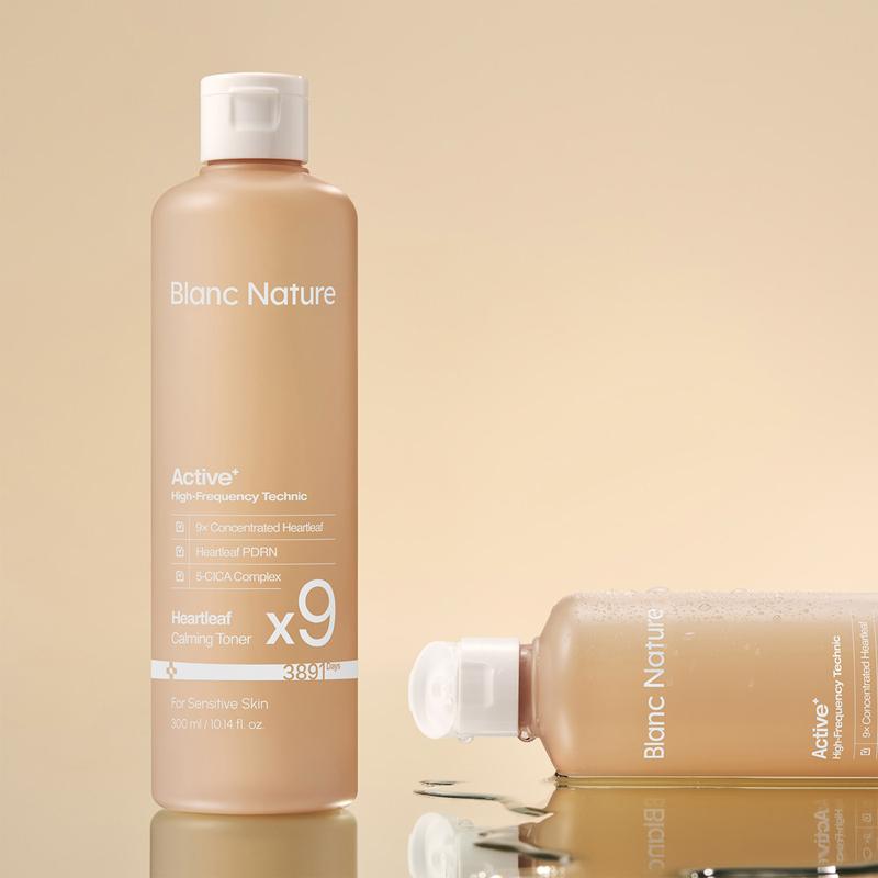 Blanc Nature 9x Концентрированный успокаивающий тоник с центеллой азиатской 300 мл