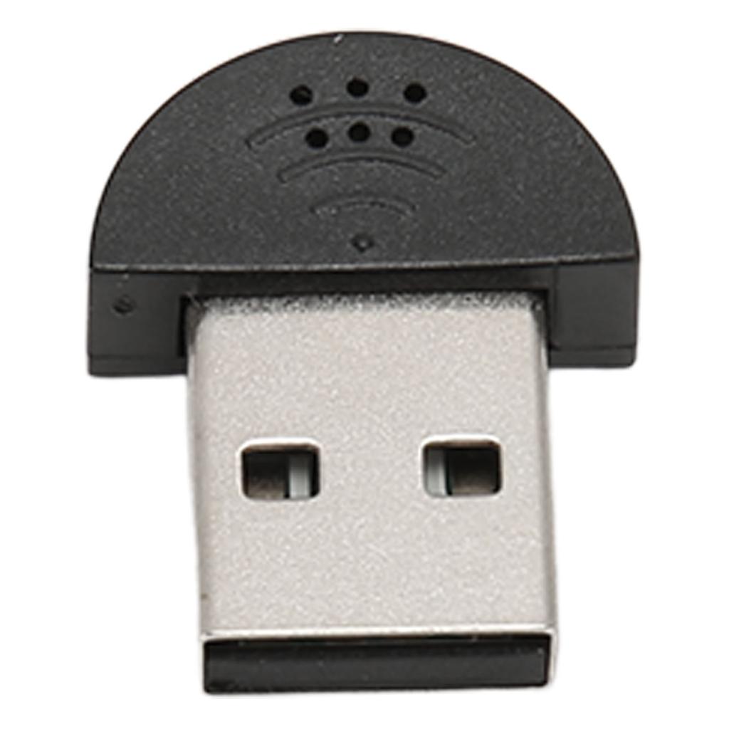 Мини-микрофон USB Профессиональный Plug and Play Шумоподавление 360-градусный всенаправленный Портативный Мини-микрофон USB 2.0