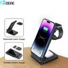 3 In 1 Wireless Charging Station 15w Fast Charger Stand For Iphone 14 13 12 11 Xs Xr X 8 Apple Iwatch 8 7 Airpods Pro Dock