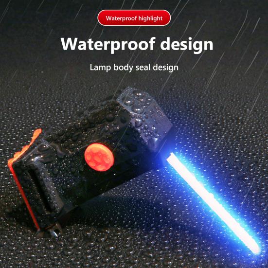 Задний фонарь велосипеда для подседельного штыря Перезаряжаемый USB-сигнал предупреждения о безопасности Светодиодный задний фонарь с несколькими режимами освещения Водонепроницаемая сигнальная лампа указателя поворота