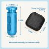 Aluminum Alloy Ear Pressure Balance Tool  for Snorkeling Underwater Free Diving Beginner