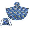 Kids Rain Poncho Fish 90cm KH-PO