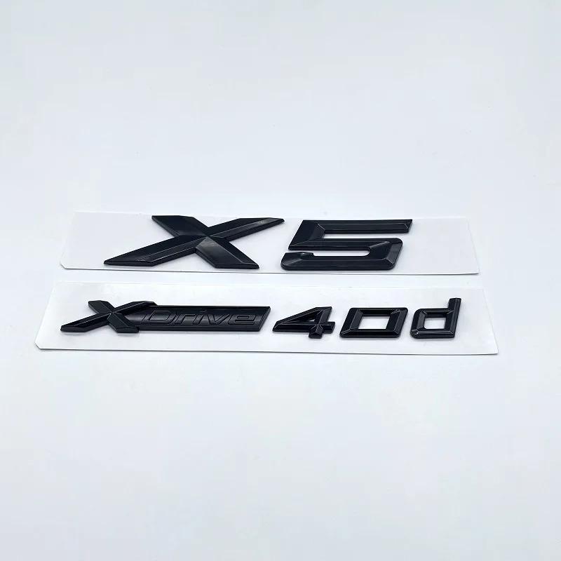 Новая надпись XDrive28i XDrive30i XDrive35i XDrive40i XDrive48i XDrive50i XDrive30d для BMW X5, наклейка на задний багажник автомобиля