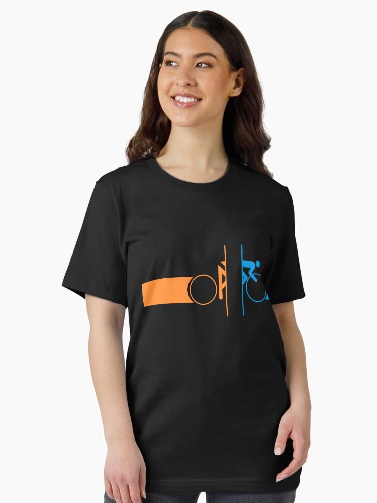Portal Bike Stripes Portal Essential T-Shirt