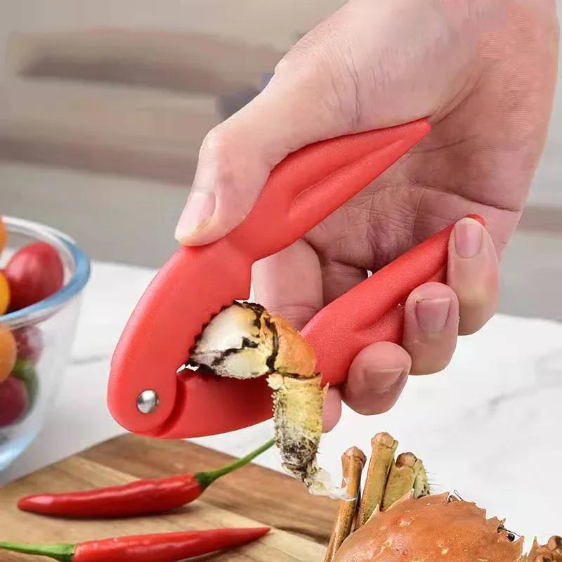Щипцы для омаров, зажимы для морепродуктов, крабовые клешни и лобстеры, орехоколы для морепродуктов, прочная металлическая конструкция, прочный и универсальный