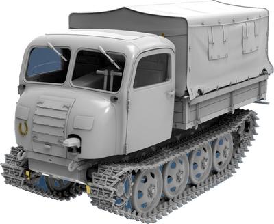 Miniart Laupenschlepper OST Пластиковая модель MA35480 1/35 RSO/01 Средний тип (Военная техника)