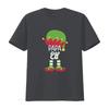 Christmas Unisexs Papa Elf T Shirt vintage Washed Breathable graphic Slightly fashion Top For Everyday Wear Unisex Versatile