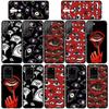 Чехол для телефона для Samsung Galaxy S25 S23 S22 S24 Ultra FE S8 A05 A06 A15 A16 A36 A37 A35 A54 A24 A55 A56 A57 A25 A26 A53 A17 Жуткое Страшное Лицо Глаза Чехол
