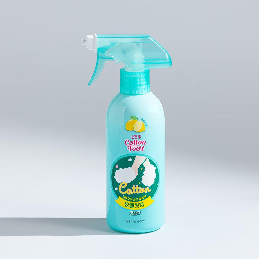 ON THE BODY Let's Wash Your Feet Cotton Foot Shampoo 385ml