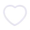 62KD Love Heart Shaped Catcher Rings Plastic Dreamcatcher Rings for Valentine's Day