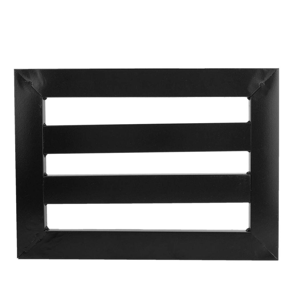 Portable Metal Pedal Board, Guitar Effect Pedal Board, 14.6 * 10.6 * 0.8 Inch, Electric Guitar Effect Holder for Guitar Effect Pedals