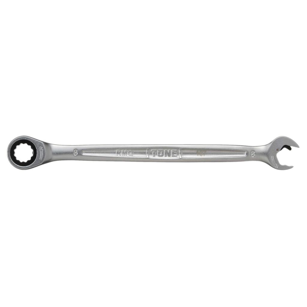 TONE Quick Ratchet Combination Wrench 8mm Jaw Opening HPRMQ-08,