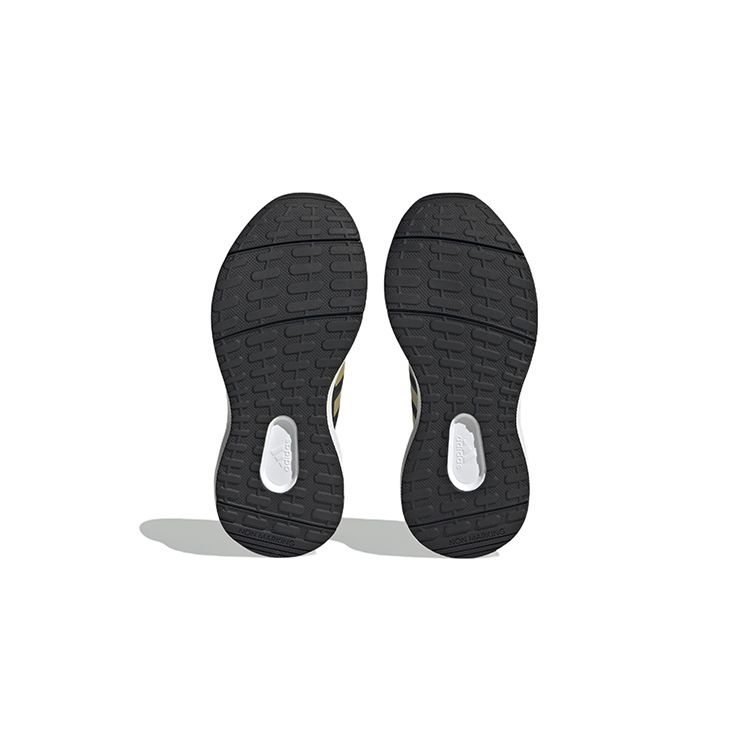 Adidas Fortarun 2.0 Cloudfoam Нескользящие Прочные Легкие Амортизирующие Низкие Кроссовки для Бега Детские Кроссовки Черный Золотистый HP5442