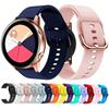 18 мм 20 мм 22 мм Силиконовый ремешок для часов Samsung Galaxy watch 42 мм 46 мм Active 2 Gear S2 S3 Honor Amazfit BIP Huawei watch gt 2 Браслет