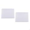2 Pieces Insert Non-woven Fleece Line Fixable, On Side 100cm for Bags, Clothes