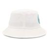 NEW ERA GF BUCKET 01 SCW Oval Patch Golf Hat Stretch Cotton Washable White Unisex M/L