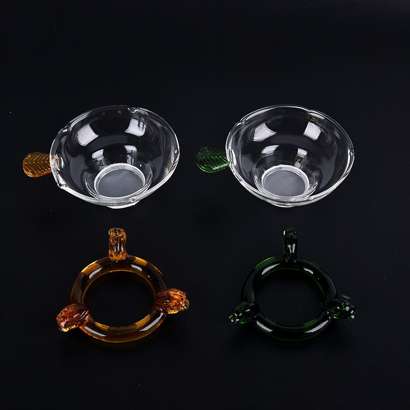 Креативные стеклянные фильтры для заваривания чая, китайские чайные принадлежности для кунг-фу