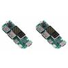 Светодиодный двойной USB 5 В 2,4 А Micro/Type-C USB мобильный блок питания 18650 модуль зарядки литиевая батарея плата зарядного устройства защита цепи