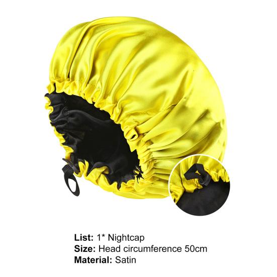 Регулируемая универсальная шапочка для душа Полезный атлас Дышащий