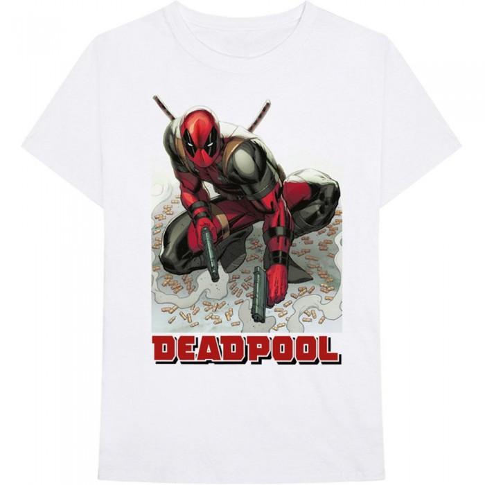 Deadpool Хлопковая футболка унисекс для взрослых Bullet
