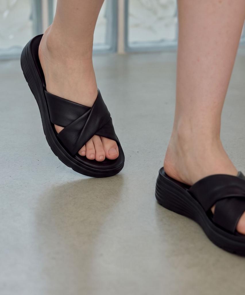 Spur Camille Softly Flatform Sandal 4.5Cm -Us9050 (3Color)