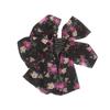 Elegant Women Large Bow Hair Claw Chiffon Big Bowknot Stain Bow Barrettes Hairpin Women Color Ponytail Clip Hair Accessories