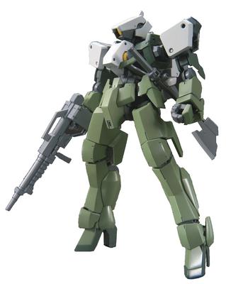 Пластиковая модель HG Mobile Suit Gundam Orphans Glaze Kai в масштабе 1/144 с цветовой кодировкой