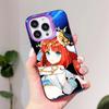 Game GI Nilou Purple Translucent Mobile Phone Case for iPhone 17 16 15 14 13 12 11 X XR XS 8 7 Air Pro Max Plus Colorful Cover