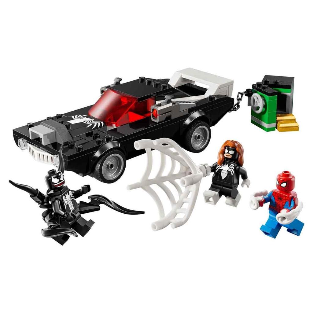 LEGO Marvel Человек-Паук против. Venom Muscle Car Toy Block78Ученики начальной школы Marvel Goods Фигурка 76309