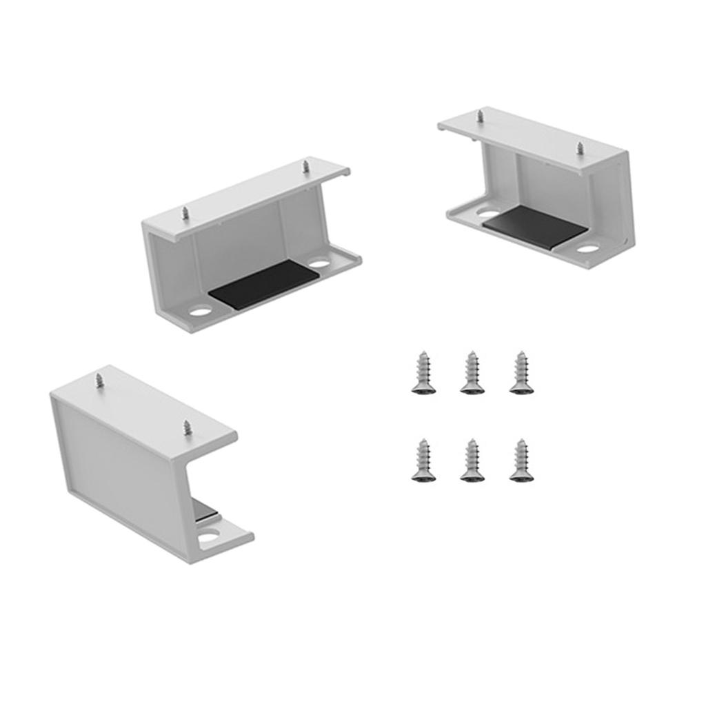 Подставка для ноутбука под стол, держатель для полки, кронштейн для хранения, защитный лоток, кронштейн-органайзер с винтами для кабельной коробки