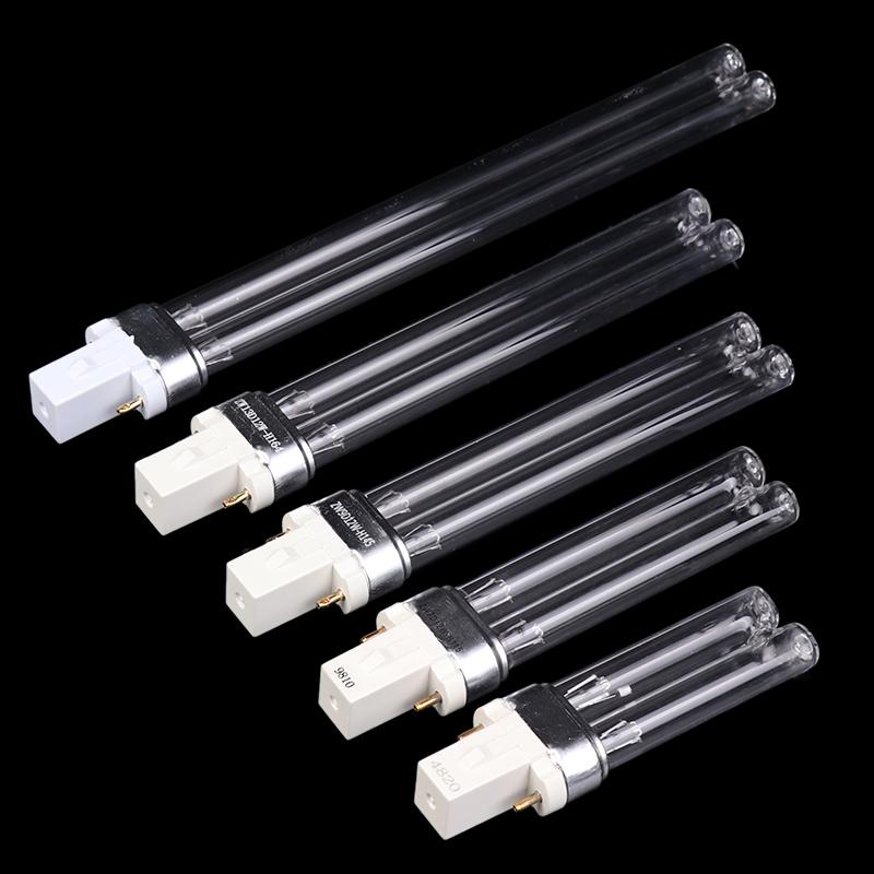 1 шт. УФ-лампы для аквариума, пруда, ультрафиолетовая лампа-стерилизатор, трубка для G23 5 Вт 7 Вт 9 Вт 11 Вт 13 Вт UVC H-образная трубка