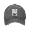 Friend TV Show Washed Denim Cap Casual Baseball Caps Adjustable Hat Summer Unisex Baseball Hats