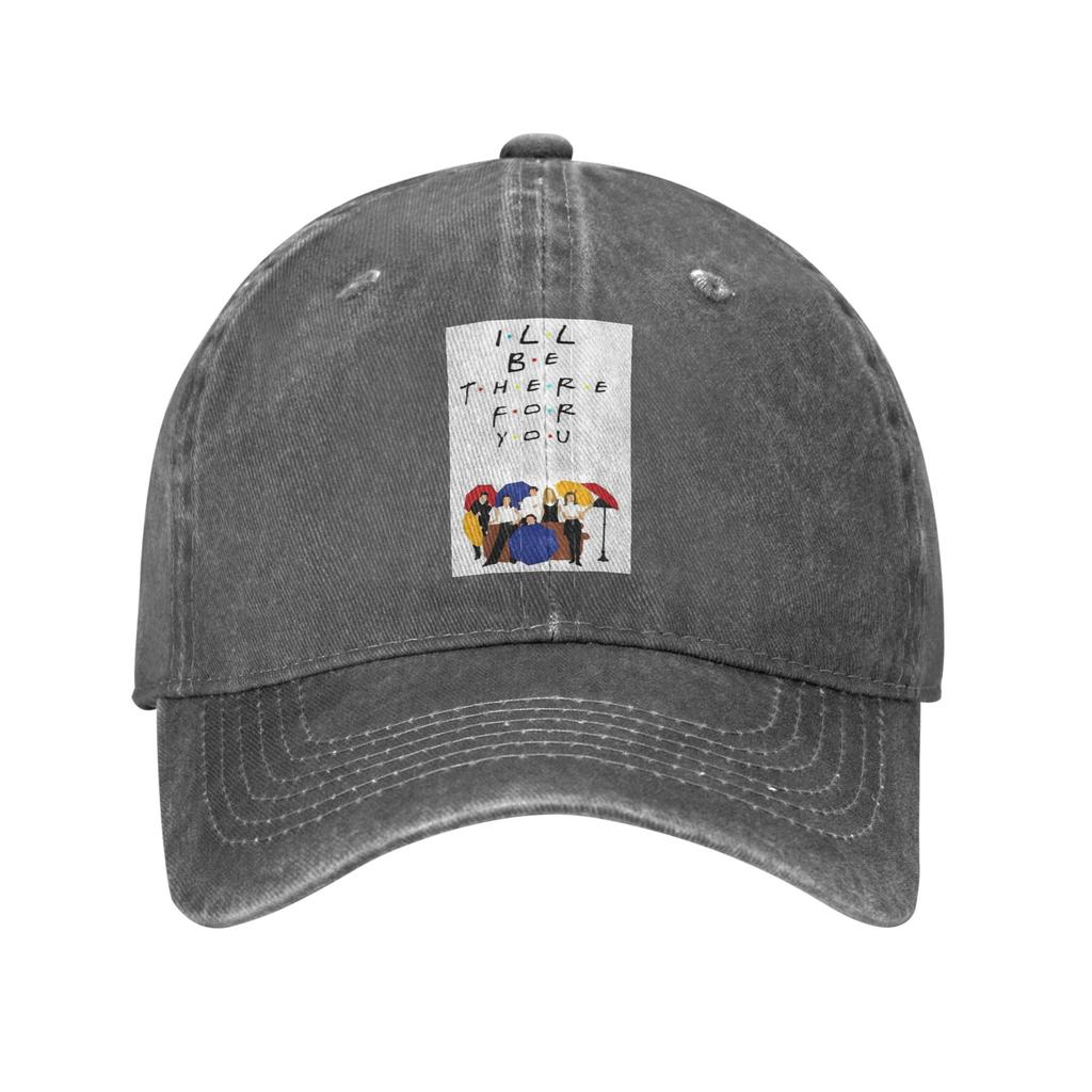 Friend TV Show Washed Denim Cap Casual Baseball Caps Adjustable Hat Summer Unisex Baseball Hats