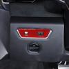 Red Carbon fiber Door Tailgate Switch Button Cover Trim For Lotus EMIRA -25