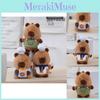 Capybara Keychain Whimsical Plush Toy With Chef Outfit Perfect For Cute Decor Home